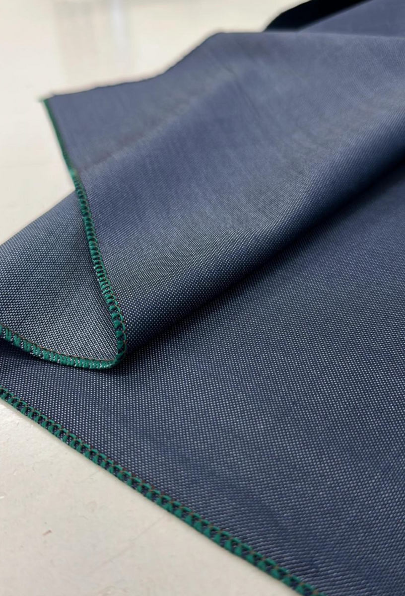 Two Tone Super 150's With Silk Shark Skin By Loro Piana Made In