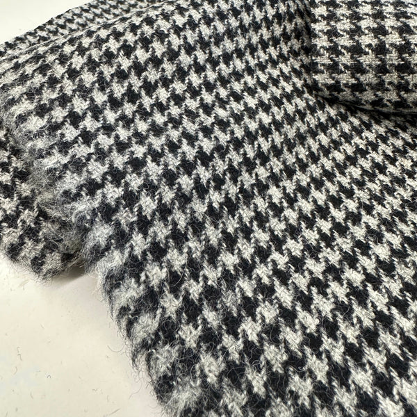 100% British Undyed Wool Natural Four Point Star Design In Ecru / Dark Fawn Made In Huddersfield By Marling & Evans