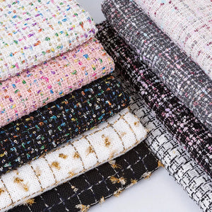 "Elegance and Versatility: Exploring the World of Boucle Tweed Fabrics"