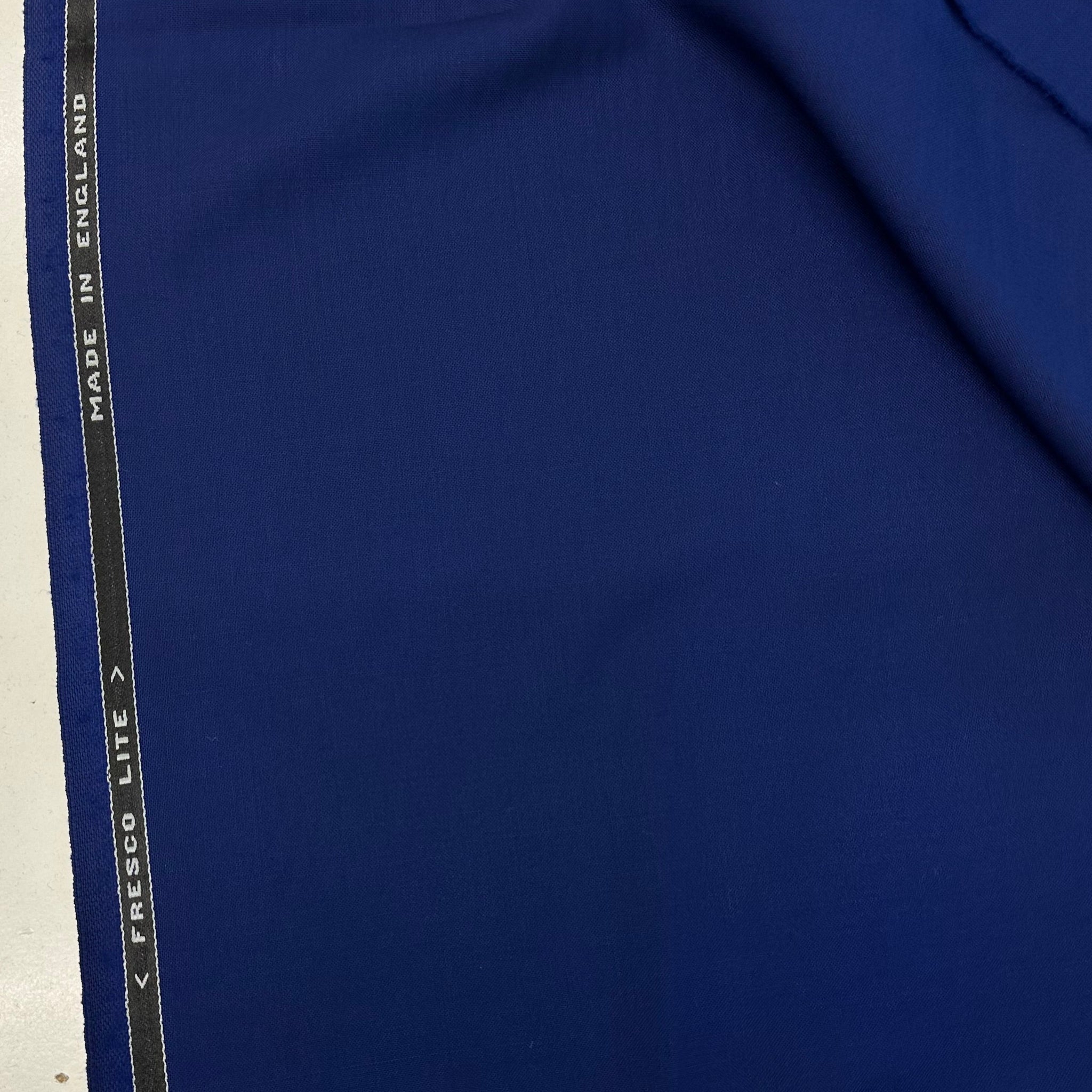 Fresco Lite All Wool Barley Blue Made In England By Huddersfield Fine Worsted