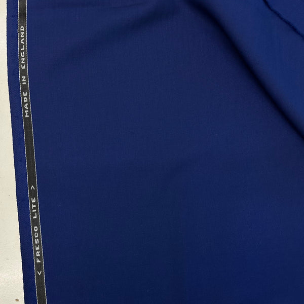 Fresco Lite All Wool Barley Blue Made In England By Huddersfield Fine Worsted