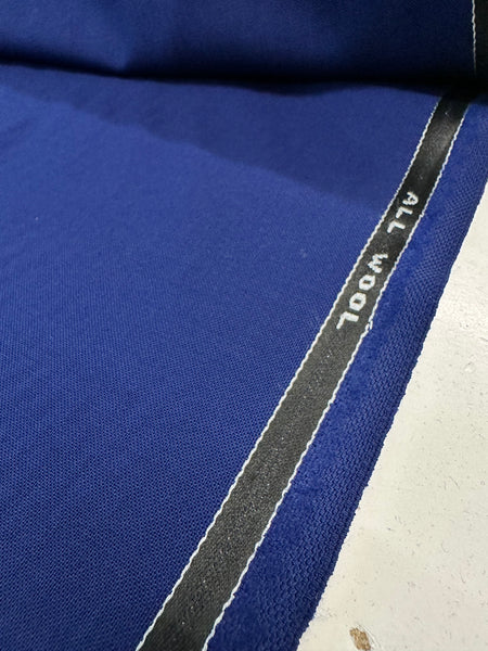 Fresco Lite All Wool Barley Blue Made In England By Huddersfield Fine Worsted
