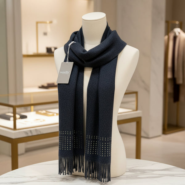 swarovski crystal scarf cashmere 