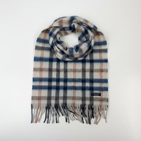 Angora and lambswool scarf
