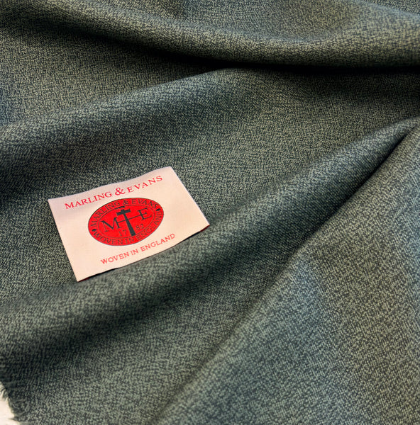 Mill Bank Collection 18513/F6 Crepe Style weave Merino Wool Olive Green Made In Huddersfield By Marling & Evans (Copy)