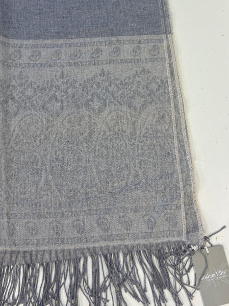 Pure Cashmere Stole by Joshua Ellis Made in England