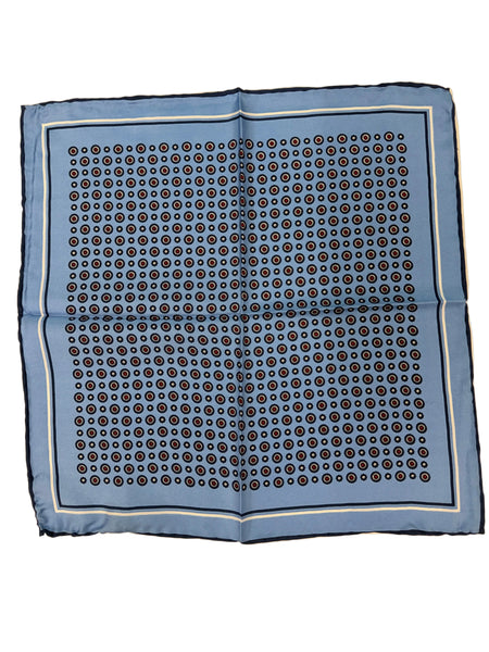 100% Pure Silk Hand Made in Italy Macclesfield design