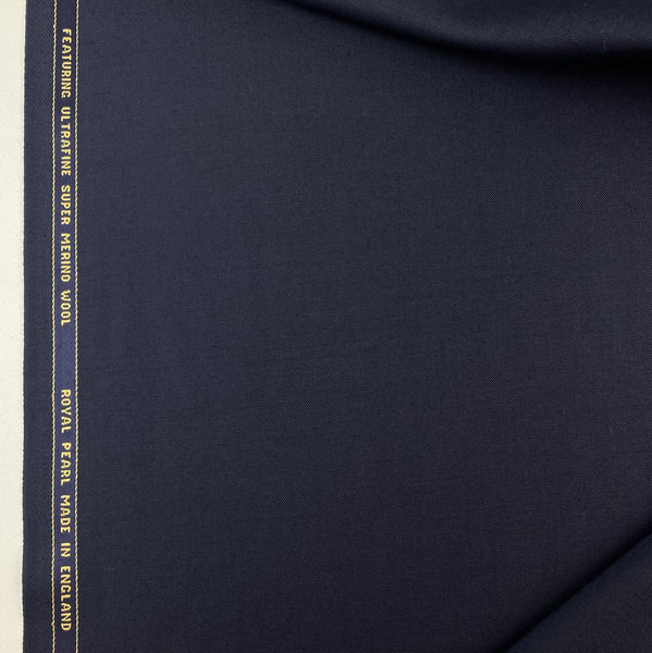 Super Fine Merino Wool Royal Pearl Collection Made In England NAVY