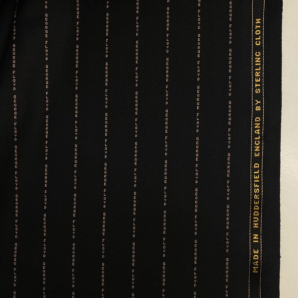 Black Gold Signture Stripe George Floyd by Sterling Cloth