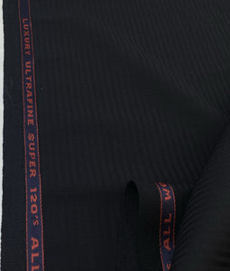 S41 Black Super 120 luxury all wool by sterling cloth