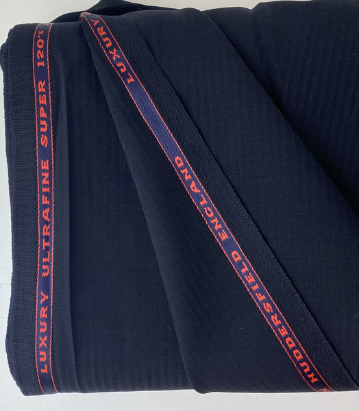 Super 120 all wool by Sterling Cloth Navy