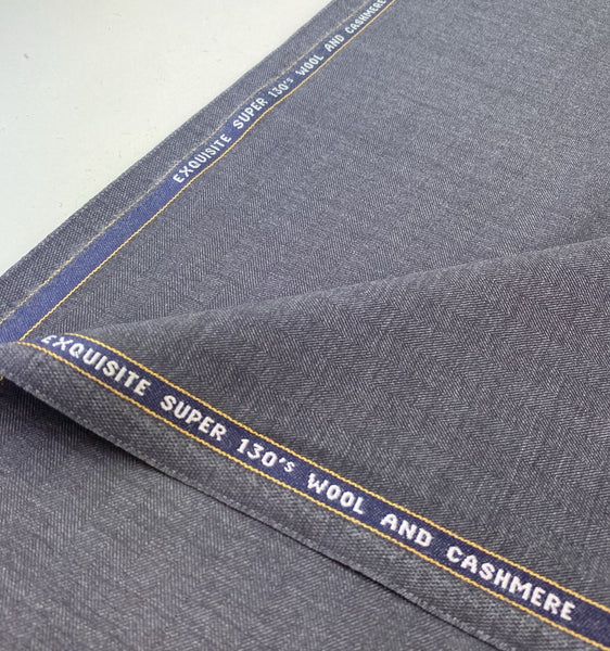 Super 130s wool and cashmere by sterling cloth