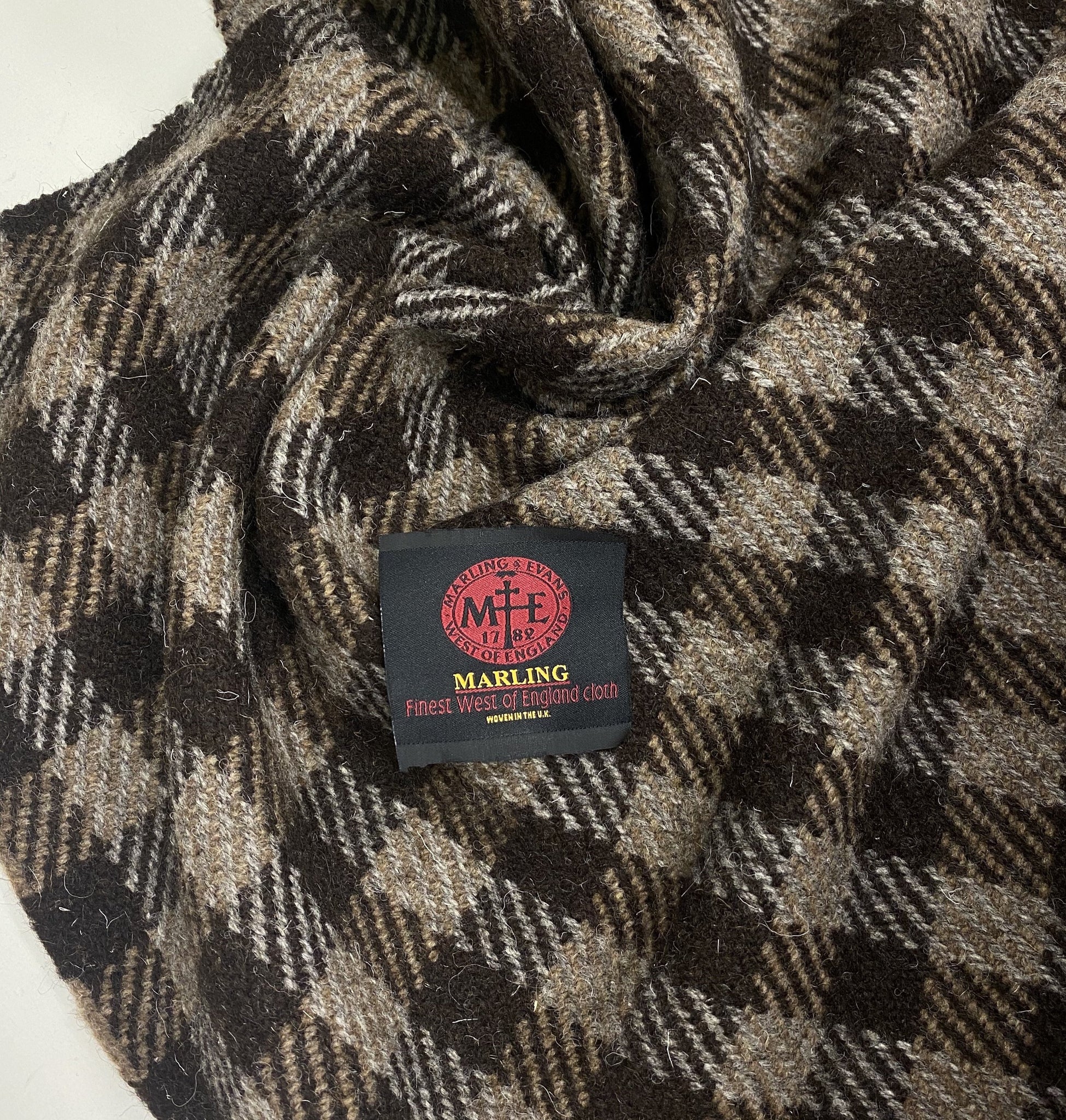 Marling And Evans Undyed British Wool coating 26oz 