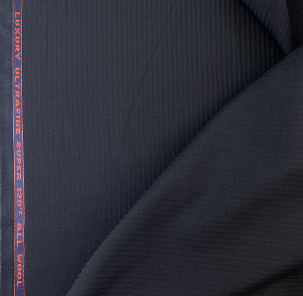 Super 120 all wool by Sterling Cloth Navy