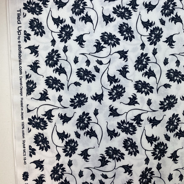 Floral Tiled up By Stoffabrics.com Danish Design Printed in Japan