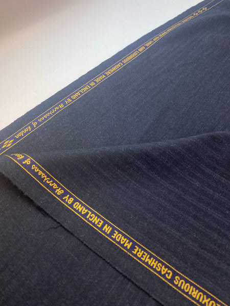 Super 160s Wool and Cashmere Made In England By Harrison of London Vintage Charcoal Exclusive Collection