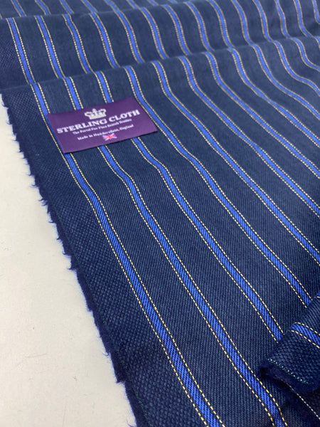 Henley Regatta Boating stripe Navy with Gold