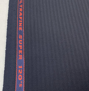 Super 120 all wool by Sterling Cloth Navy